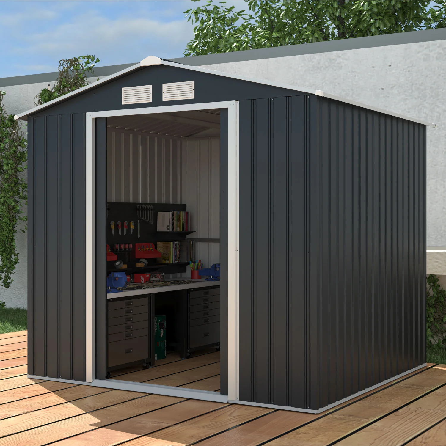 Cobertizo Armario Para Exterior Archer B - Image 10