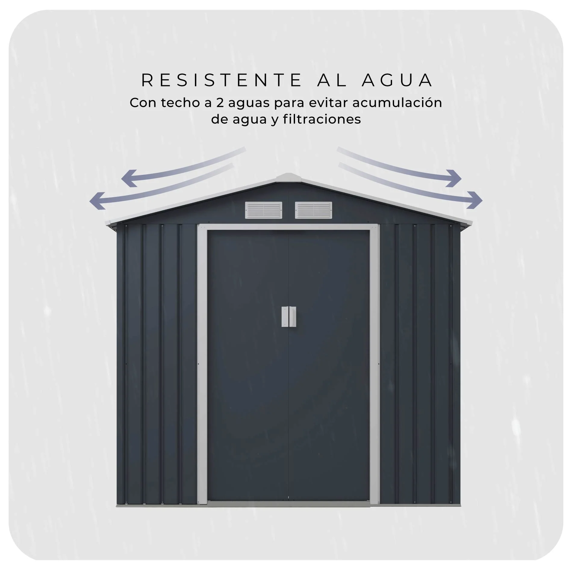 Cobertizo Armario Para Exterior Archer B - Image 6
