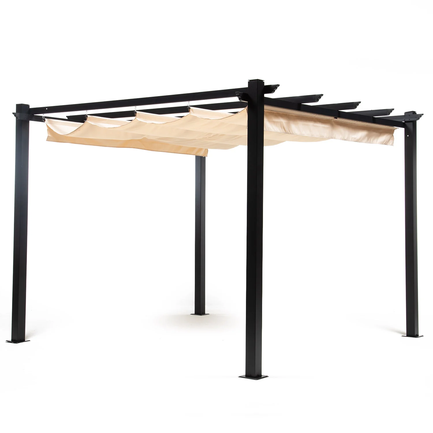Pérgola White Shelter Retráctil 3x3 - Image 9