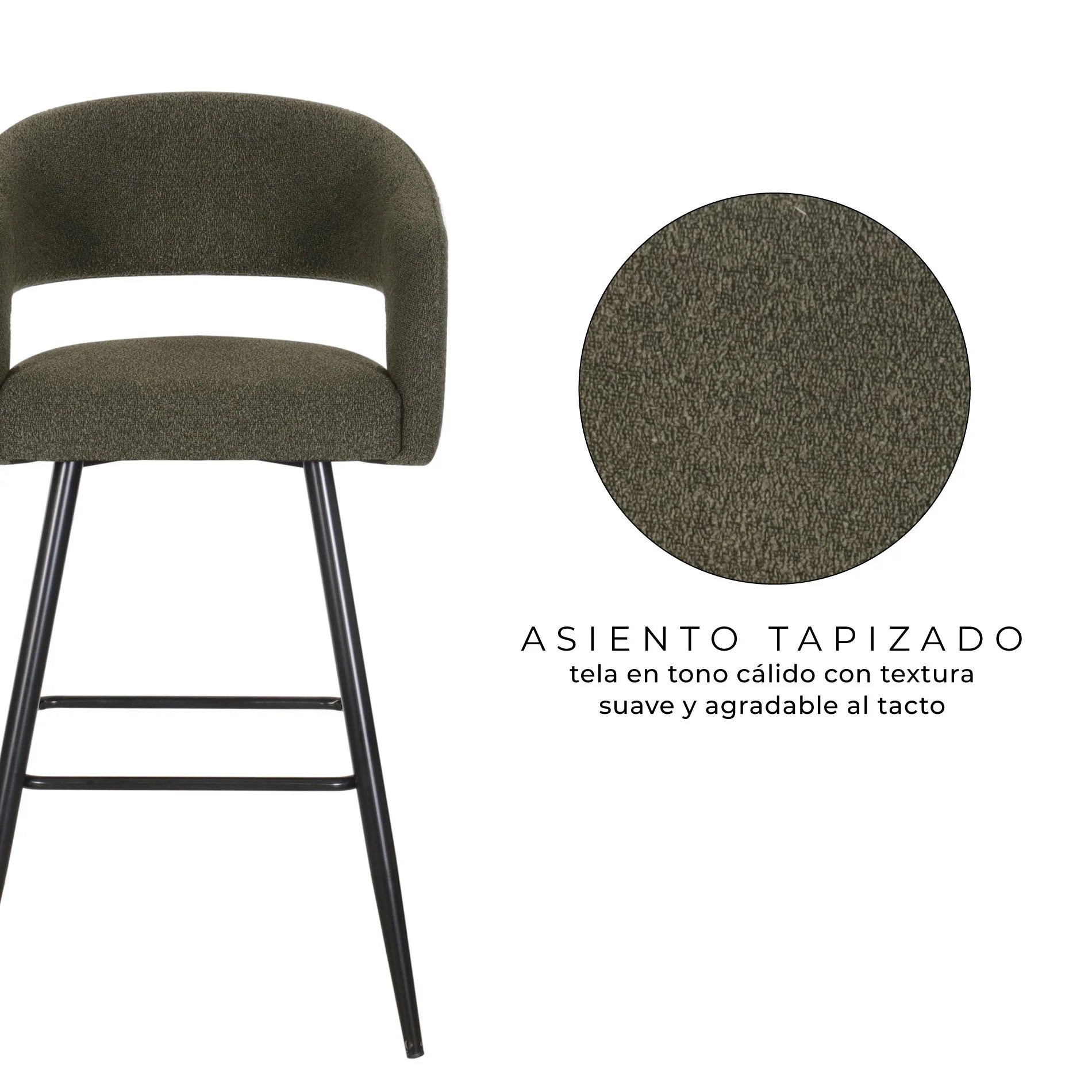 Set x2 Banquetas Altas Bristol - Image 4