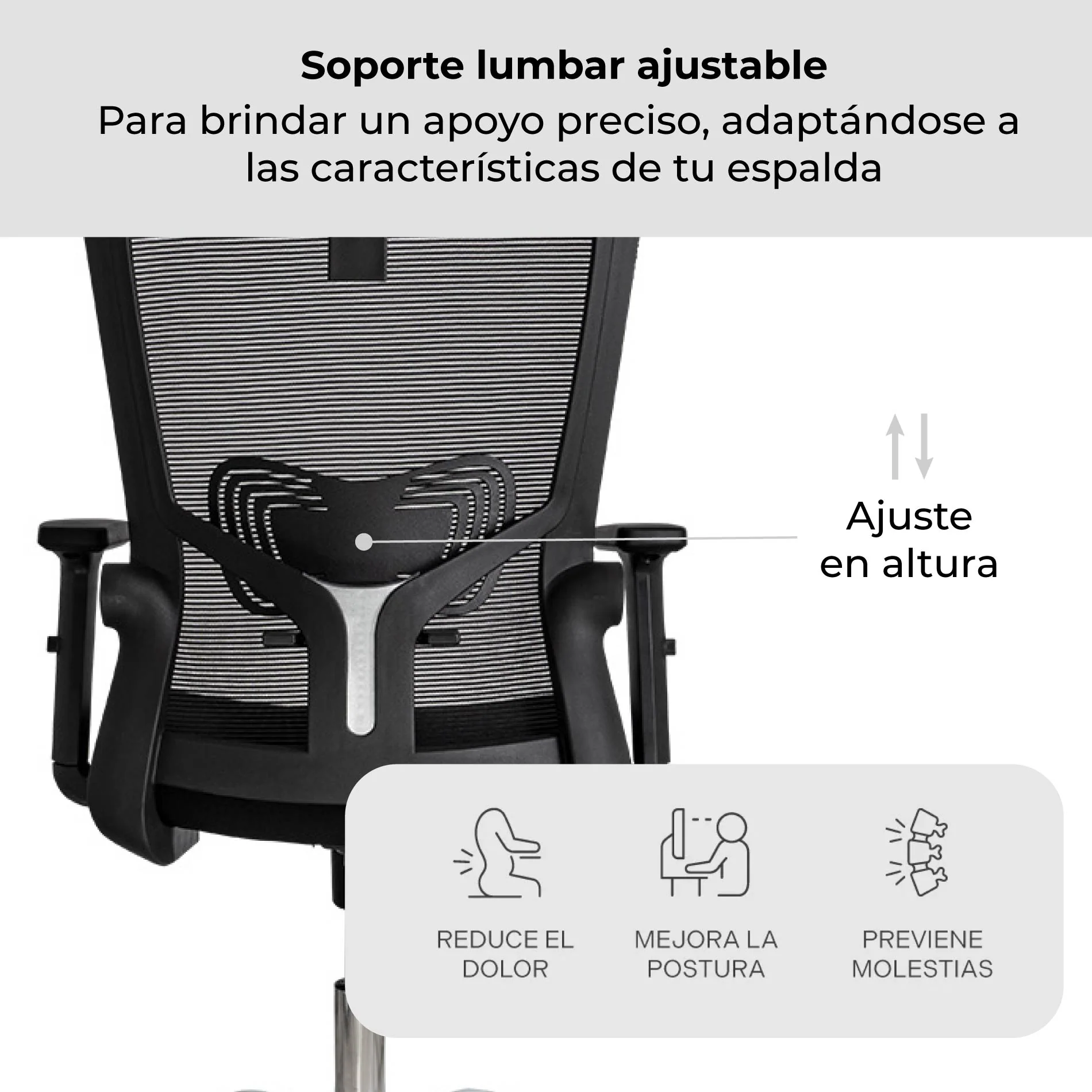 Silla de Escritorio Ergonómica Delphi - Image 5