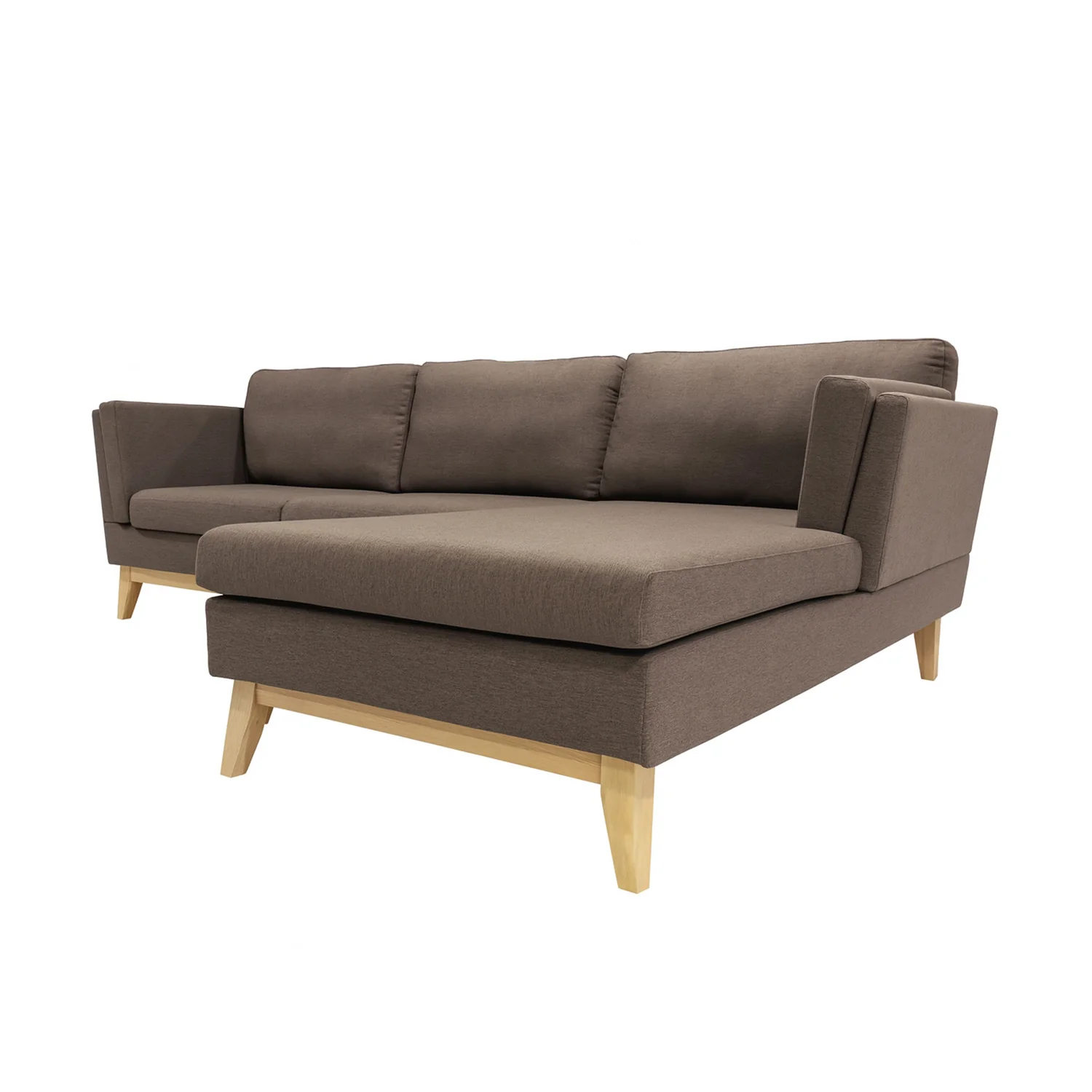 Sillón 3 Cuerpos en L Albano Marrón - Image 8